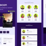 Evecon - Event & Conference Elementor Template Kit