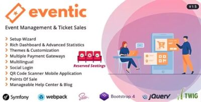 Eventic - Ticket Sales and Event Management System