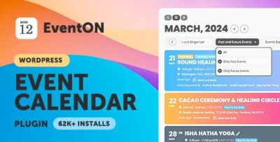 Eventon - Wordpress Event Calendar Plugin V4.6.6