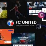 FC United Football, Soccer Sports WordPress Theme + RTL v1.1.5