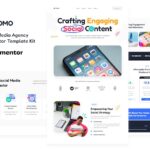 FOMO - Social Media Marketing Agency Elementor Template Kit