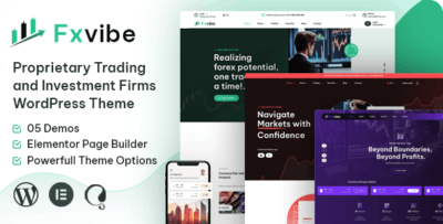 FXvibe - Forex Prop Firm WordPress Theme