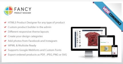 Fancy Product Designer For Woocommerce By Radykal V6.3.3