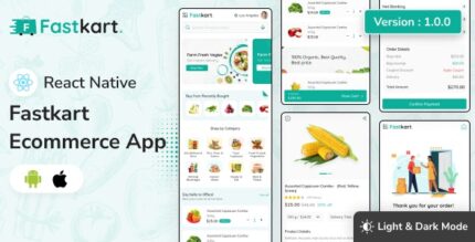 Fastkart - eCommerce React Native Mobile App Addon