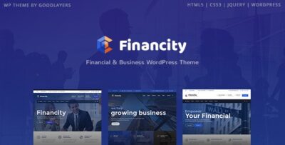 Financity - Business Financial Finance WordPress v1.3.7