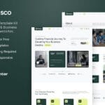 Finsco - Finance & Business Consulting Elementor Template Kit