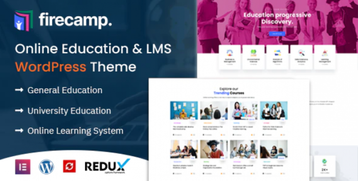 Firecamp – Education WordPress Theme