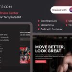Fitroom - Gym & Fitness Center Elementor Template Kit