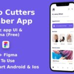 FloCutters ANDROID + IOS + FIGMA UI Kit Ionic BeautySalons, Spa, Massage, Barber Booking