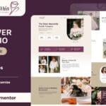 Floria - Flower Boutique & Decoration Elementor Template Kit
