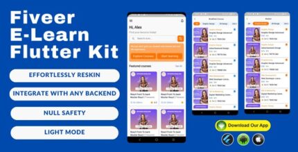 Flutter eLearning UI Kit Build Modern & Engaging Educational Apps