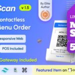 FoodScan - Qr Code Restaurant Menu Maker and Contactless Table Ordering System with Restaurant POS