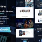Fortified - Cyber Security Services Elementor Template Kit