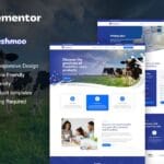 FreshMoo - Dairy Farm Elementor Pro Template Kit