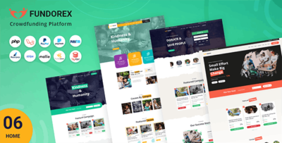 Fundorex - Crowdfunding Platform v1.5.0