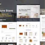 Furniti - Furniture & Home Decor Store Elementor Pro Template Kit