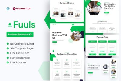 Fuuls - Business Elementor Pro Template Kit