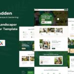 Gadden - Garden & Landscaping Elementor Template Kit