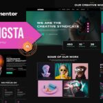 Gangsta - Creative Agency & Portfolio Elementor Template Kit