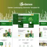 Gardenee - Landscaping & Garden Care Elementor Pro Template Kit