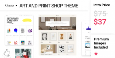 Gesso - Art Print Shop Theme v1.1