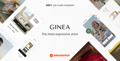 Ginea - Modern WooCommerce Theme