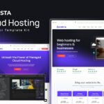 Ginsta - Cloud Hosting Company Elementor Template Kit