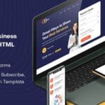 Gipix - Creative Consulting HTML Landing Page Template