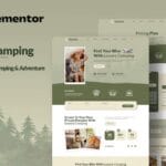 Glamping - Glamour Camping & Adventure Elementor Template Kit