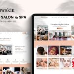 Glowskin - Beauty Salon & Spa Elementor Template Kit