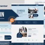 Gofin - Financial Solutions Elementor Template Kit