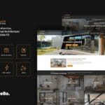 GoldenArch - Real Estate Elementor Template Kit