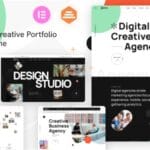 Goncy - Digital Agency & Creative Portfolio WordPress Elementor Theme