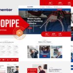Goodpipe - Plumbing Services Elementor Template Kit
