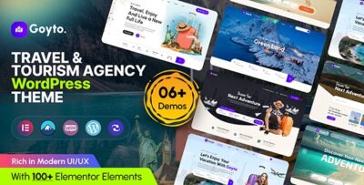 Goyto - Travel & Tourism Agency WordPress Theme