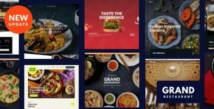 Grand Restaurant - Restaurant Cafe Theme v6.8.9