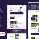 Grant & Fundraising - Elementor Template Kit