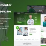 GreenCare - Medical Services Elementor Pro Template Kit