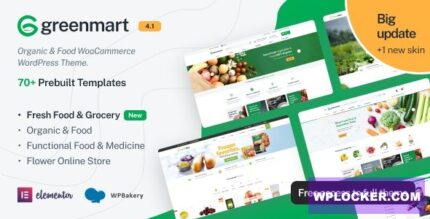 GreenMart - Organic & Food WooCommerce WordPress Theme v4.1.15