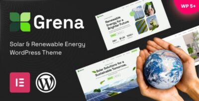 Grena – Solar Renewable Energy WordPress Theme v1.03