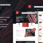 GrillGourmet - Butcher & Meat Shop Elementor Template Kit