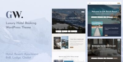 Grindelwald - Hotel Booking WordPress Theme