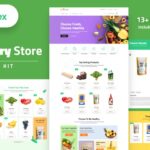 Grocerex - Grocery Store Elementor Pro Template Kit