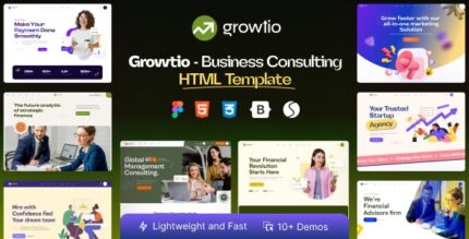 Growtio - Business Consulting HTML Template