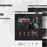 Guarde - Bodyguards & Security Agency Elementor Template Kit