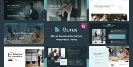 Gurus - Business Consulting WordPress Theme