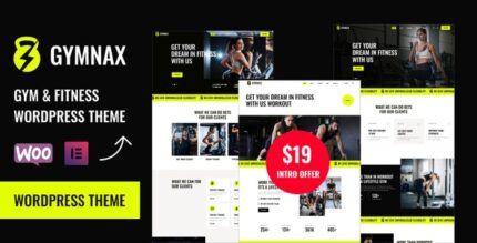 Gymnax - Fitness and Gym WordPress Theme