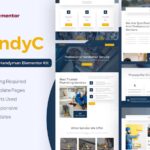 HandyC - Plumber & Handyman Elementor Pro Template Kit
