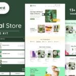 HerbVest - Herbal Store Elementor Pro Template Kit