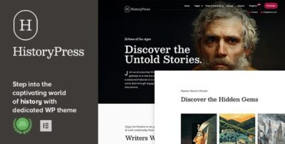 HistoryPress - WordPress Theme for History Sites & Enthusiasts